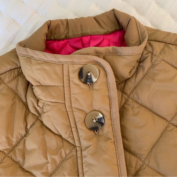 Free Assembly Quilted Vest w/Belt Dijon Sz S - Picture 13 of 16